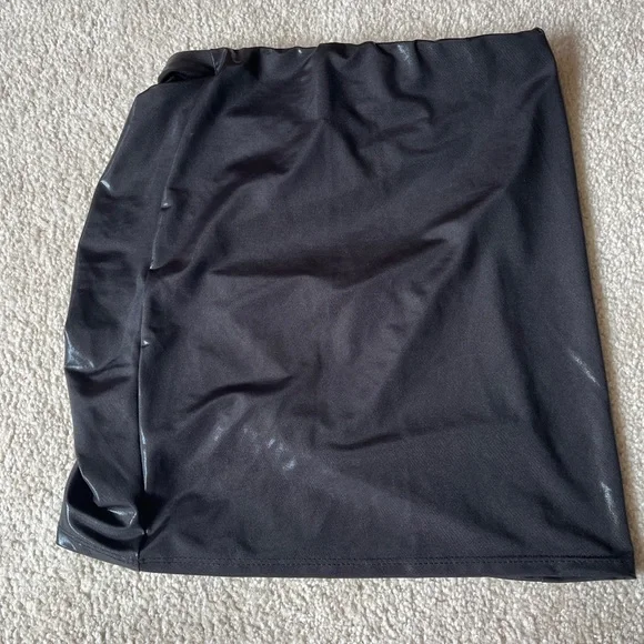 NWT Black Mini Skirt - Picture 2 of 4